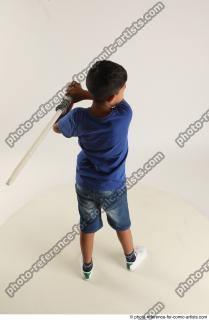 TIMBO STANDING POSE WITH SWORD